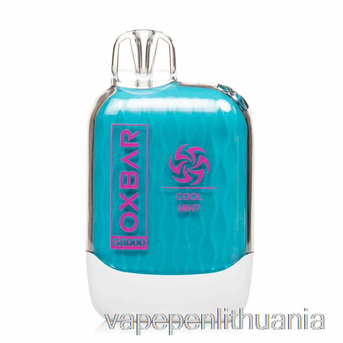 Oxbar G8000 Vienkartinis šaltas Mėtų Vape Skystis